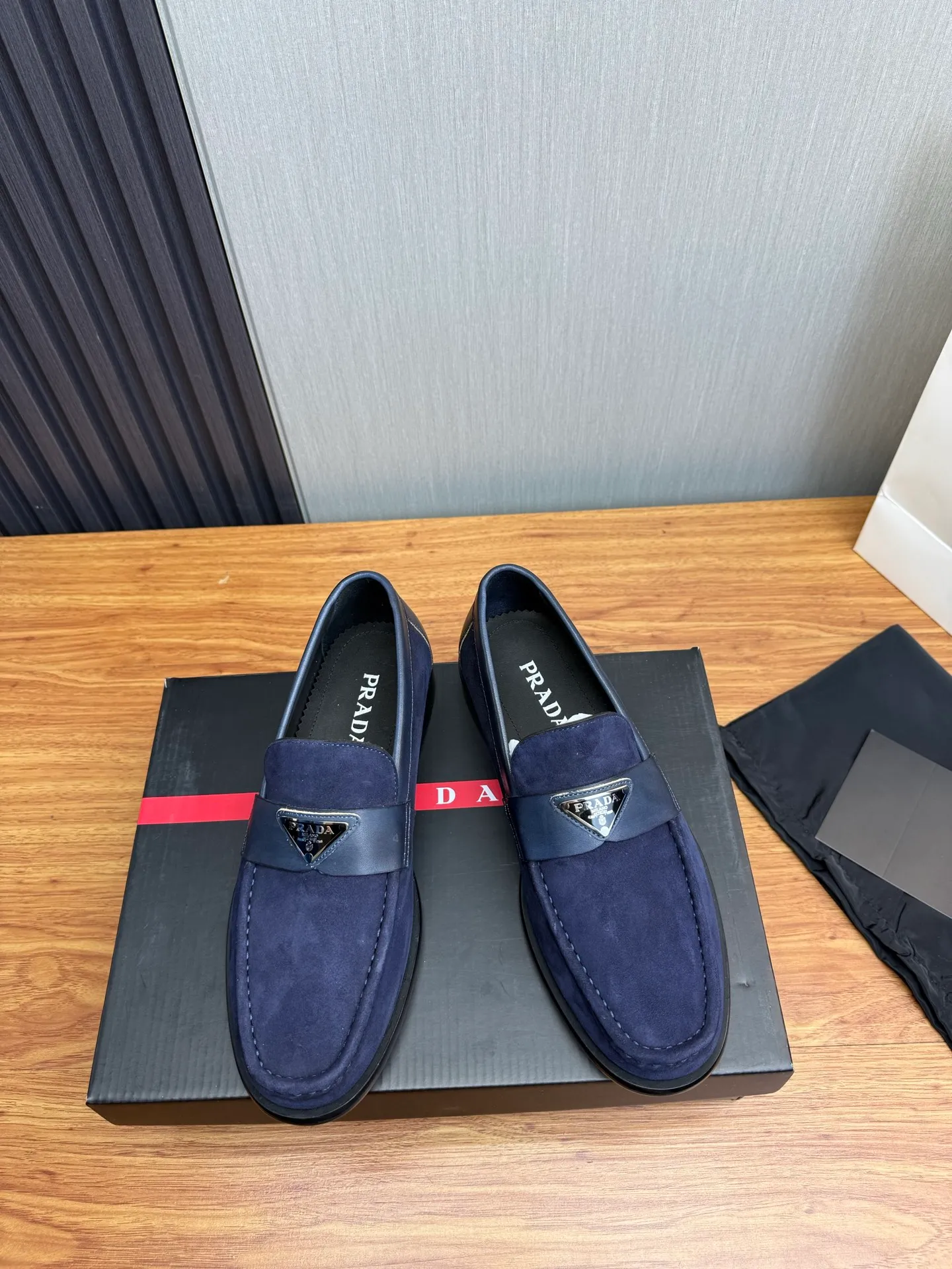 Factory price 580💰 ＰＲＡＤＡPrada. Men's business casual leather shoes, luxurious and noble👞All imported original brand leather materials, just to create a more comfortable wearing experience, upper: original cowhide. Frosted cowhide➕Imported full cowhide, original outsole✔️36-45 (45 non-returnable)